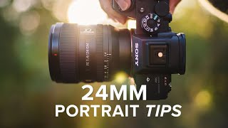 24mm Composition Tips You NEED to try for Portraits [upl. by Eniamreg]