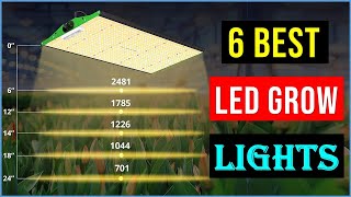 Best LED Grow Lights in 2023  Top 6 Best LED Grow Light Reviews [upl. by Dupuy]