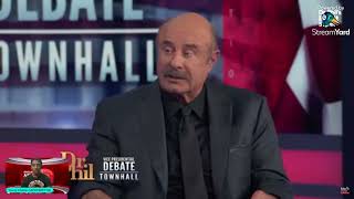 DR PHIL BREAKSDOWN VP DEBATE W BODY LANGUAGE ANALYST [upl. by Fradin]