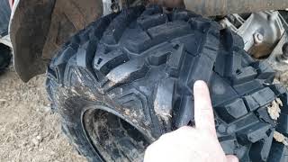 I Bought the Cheapest ATV Tires I Could Find From Amazon [upl. by Nahtanha]