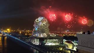 Kaohsiung 2021New Year Fireworks amp Drone Show amp Ochestra [upl. by Coleman]