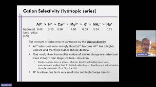 Week 4 Unit 4 Lecture Video 8 The Lyotropic Series [upl. by Krongold]