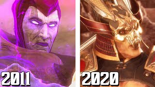 Shinnok Talking About Shao Kahn MK9 vs Shao Kahn Talking About Shinnok MK11 [upl. by Oirramed]