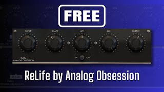 This FREE Plugin from Analog Obsession is Awesome  ReLife  Sound Demo [upl. by Pallaten536]