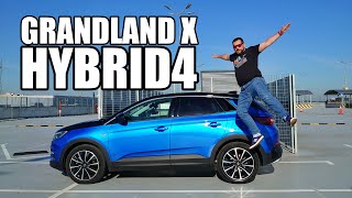 Opel Grandland X Hybrid4  300konna hybryda 4x4 PL  test i jazda próbna [upl. by Dam]