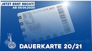 Jetzt erst recht  Dauerkarte 2021  ZebraTV  03062020 [upl. by Gujral]