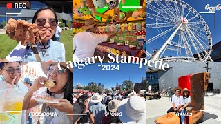 12 Hours in Calgary Stampede Food Shows Games and more [upl. by Paquito572]