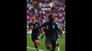 When France Destroyed Croatia in a WC Final shorts football [upl. by Lednew29]