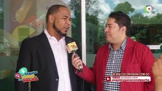 Entrevista exclusiva con Edwin Encarnación en Pégate y Gana con el Pacha [upl. by Nelleoj]