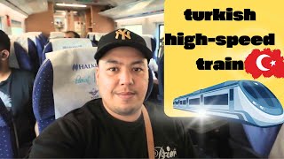 Turkeys highspeed train TCDD Review [upl. by Adnawuj]