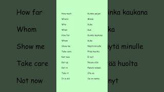 Finnish language  finnishlanguage shortvideo youtubeshorts finnish [upl. by Heshum]