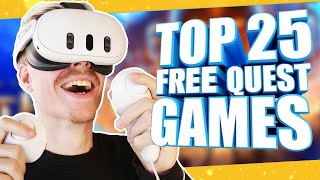 The BEST FREE Meta Quest 2 amp 3 Games That Save You MONEY [upl. by Ztnarf]