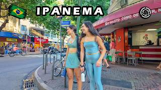 Walking in IPANEMA — Rio de Janeiro 🇧🇷 Brazil  2024 【 4K UHD 】 [upl. by Ydnarb]