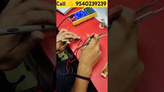 MOSFET practical testing AC PCB classes India technical institute UttamNagar East New Delhi [upl. by Quennie]