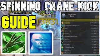 How To ONESHOT With SCK  Spinning Crane Kick Guide Windwalker Monk Shadowlands 905 [upl. by Vaughan415]