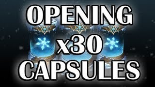 Opening 30 Snowdown Capsules and 12 Hextech Chests with my friends  Epic Loot  League of Legends [upl. by Humfried87]