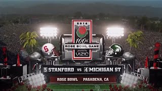 2014 Rose Bowl Game Stanford vs Michigan State Opening [upl. by Droflim907]