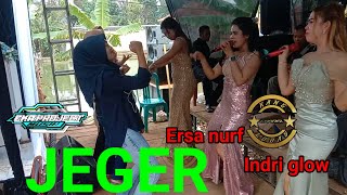 Jeger  Indri glow ft Ersa nurf  Cimahi Jatinunggal  eka project kangloday tarlingcirebonan [upl. by Sinnaiy128]