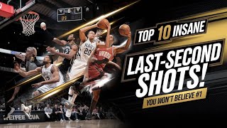 Title Top 10 Insane LastSecond Shots in NBA History [upl. by Dena993]