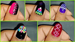 💅 Easy Dotting Tools Nailart 💅 Designs Easy Dott Nailart 💅 at Home nailart nails naildesign 💅 [upl. by Aihselat967]