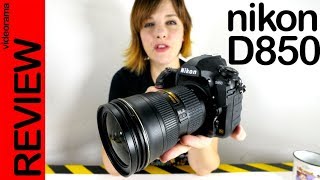 Nikon D850 review ¿la réflex definitiva [upl. by Atiugal]