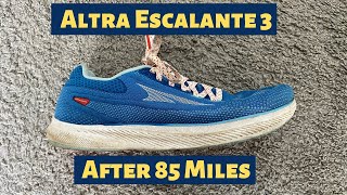 Altra Escalante 3 Review after 85 Miles [upl. by Tihw812]