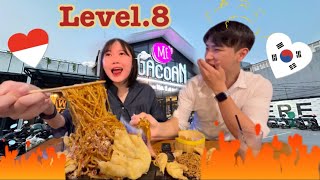 ORANG KOREA MAKAN MIE Gacoan IBLIS LEVEL 8🔥🇮🇩  Introducing Indonesian food to Korean men [upl. by Clarine]