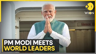 G7 Summit 2024 PM Modi holds bilateral talks with world leaders  WION [upl. by Nye129]