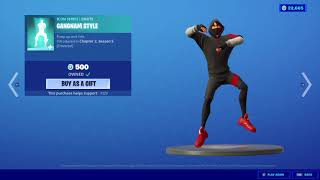 Fortnite GANGNAM STYLE Emote Showcase [upl. by Raknahs]