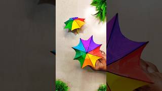 Colorful Paper Umbrella 🏖️shorts [upl. by Minardi]