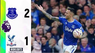 Everton vs Crystal Palace 21 Highlights  Premier League 2024 [upl. by Bartolome]