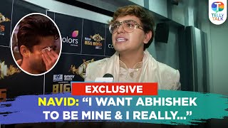 Bigg Boss 17 Navid Sole’s INTERVIEW After elimination Says ‘I Want Abhishek Kumar To Be Mine’ [upl. by Saticilef35]