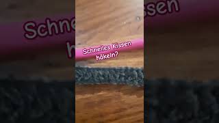 Kissen häkeln crochet pillow anleitung fy fypシ゚viral [upl. by Akoyn]