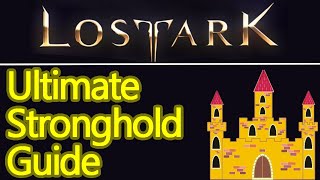 ULTIMATE Lost Ark stronghold guide everything you need to know lab workshop station etc [upl. by Atinej890]