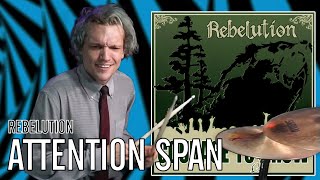 Rebelution  Attention Span  Office Drummer First Time Hearing [upl. by Eelek]