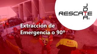 Extracción 90 grados  90 degrees extrication  Rescate JOTA [upl. by Ecnarret]