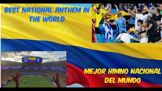 Colombia vs Uruguay Semi Final Copa America Best National Anthem Mejor Himno del Mundo [upl. by Yung863]