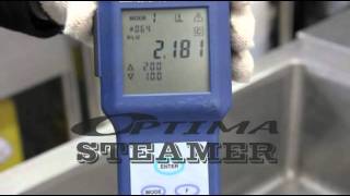 Kitchen Sterilization with Optima Steamer [upl. by Shurwood]