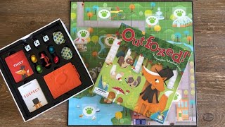 How to Play Outfoxed  Best Cooperative Board Game for Kids [upl. by Chaing]