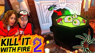 POCIONES ARACNIDAS en la MANSION KILL IT with FIRE 2 [upl. by Blanchard]