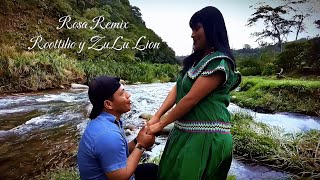 Roottilio Y Zulu Lion  Rosa Remix Official Video [upl. by Nyltac]