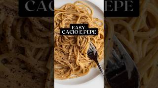 The easiest cacio e pepe recipe Full recipe on my website ❤️ cacioepepe pasta [upl. by Alvy264]