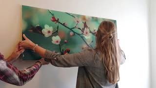 Montageanleitung Acrylglas  Tutorial  wallartde [upl. by Lehte]