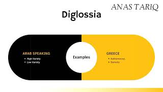 Diglossia in sociolinguistics  What is Diglossia  Diglossia Vs Bilingualism [upl. by Ididn877]