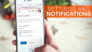 Student Updating Your Settings and Notifications [upl. by Botzow434]