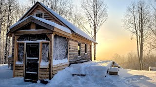 Snow Storm Slams Off Grid Cabin 17 Inches In 36 Hours [upl. by Calhoun]