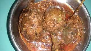 bharli vangi bhaji  Marathi recipe  easy and tasty recipe 😋😋 [upl. by Velleman]