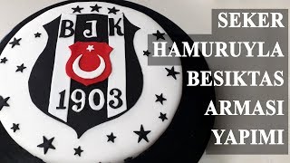 ŞEKER HAMURLU BEŞİKTAŞ YAŞ PASTASI YAPIMI  BEŞİKTAŞ ARMALI YAŞ PASTA [upl. by Ylrac487]