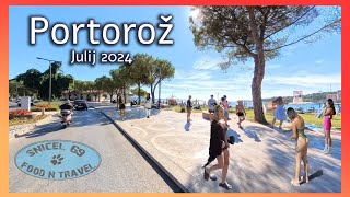 Portoroz Julij 2024 Summer [upl. by Ahsenev]