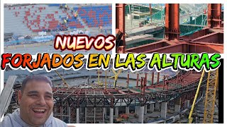 Obras en el Camp Nou a 311024 NUEVOS FORJADOS EN LAS ALTURAS [upl. by Dowdell]